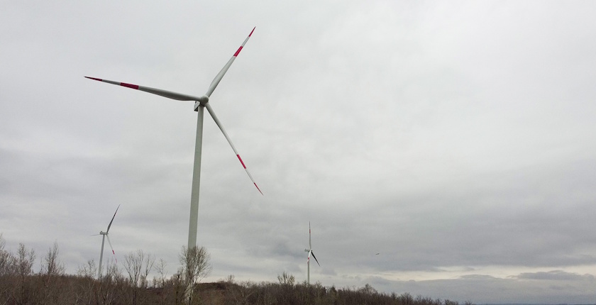 serbia eps wind farm Kostolac trial operation coal mine